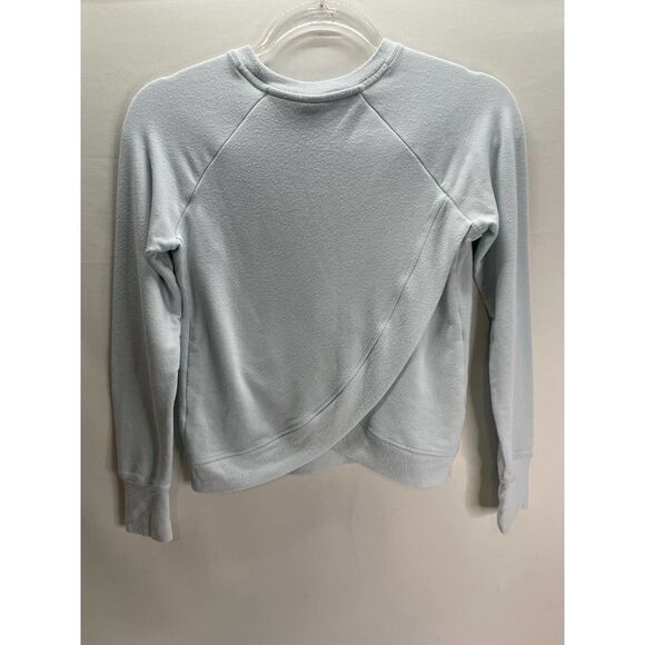 Athleta Girl Blue Modal Blend Sun & Wave Cozy Sweatshirt Size Large / 12 - Picture 5 of 5